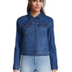 Land's End Jean Jacket - Size L, size 14-16